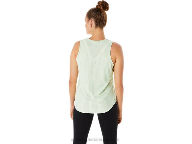 Women\s Actibreeze Sleeveless Top Whisper Green Asics XXPD2284