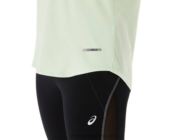 Women\s Actibreeze Sleeveless Top Whisper Green Asics XXPD2284