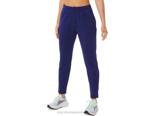 Womens Brushed Knit Pant Dive Blue Asics XXPD2936