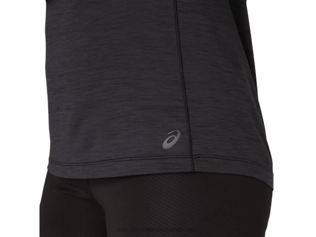 Women\s C110 Short Sleeve Pr Lyte Top Performance Black Asics XXPD4094