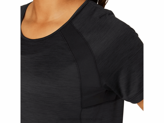 Women\s C110 Short Sleeve Pr Lyte Top Performance Black Asics XXPD4094