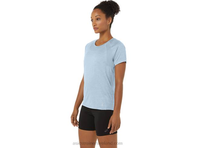 Women\s C110 Short Sleeve Pr Lyte Top Sky Asics XXPD2166