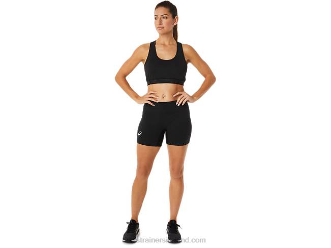 Women\s Circuit 5in Compression Short Performance Black Asics XXPD2358