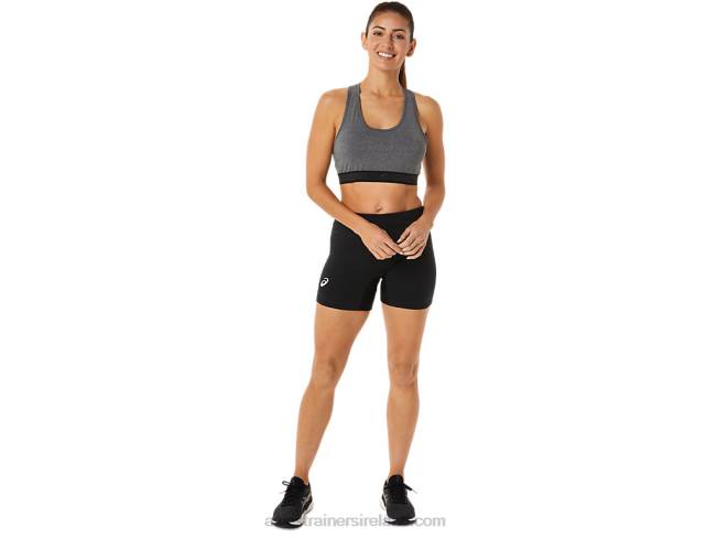 Women\s Circuit II Padded Bra Dark Grey Heather/Black Asics XXPD2885