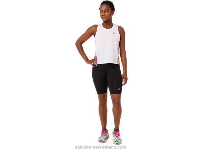 Women\s Color Injection Tank Pink Glo Asics XXPD3373