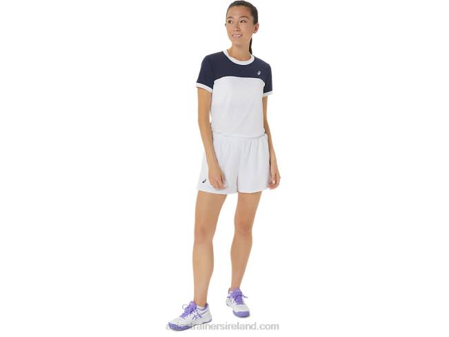 Women\s Court Short Brilliant White Asics XXPD2474