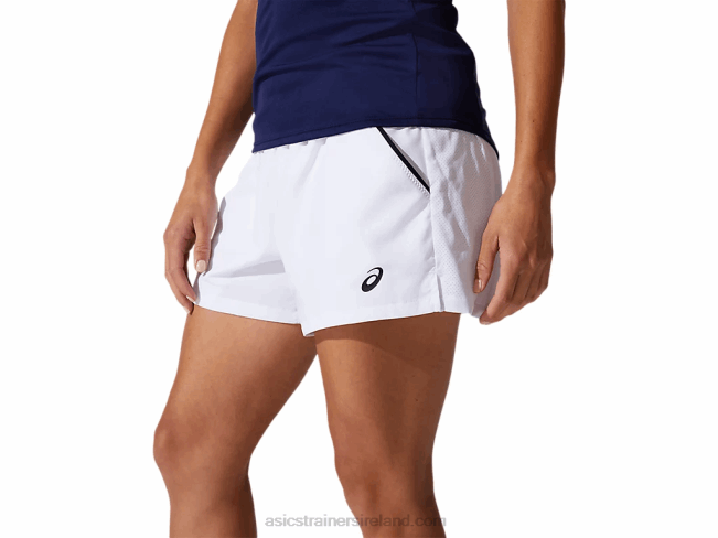 Women\s Court Short Brilliant White Asics XXPD3795