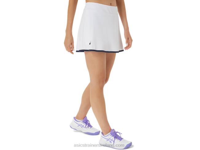 Women\s Court Skort Brilliant White Asics XXPD2484