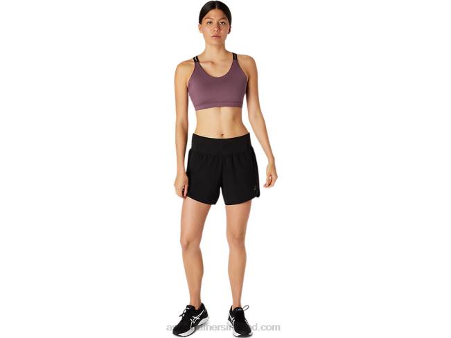 Women\s Crossback Bra 20 Grape/Performance Black Asics XXPD2747