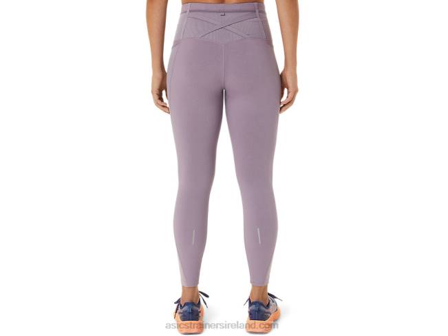 Women\s Distance Supply 7/8 Tight Violet Quartz Heather Asics XXPD2481