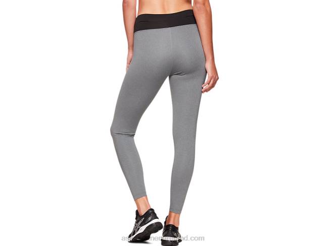 Women\s Fietro Tight Dark Grey Heather/Black Asics XXPD4139