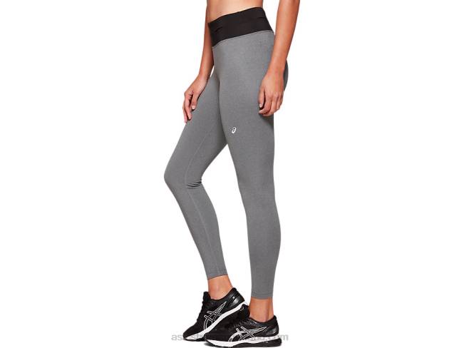 Women\s Fietro Tight Dark Grey Heather/Black Asics XXPD4139