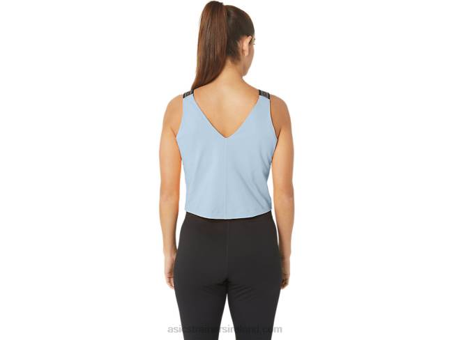 Women\s Fit Sana Cropped Tank Sky Asics XXPD2158