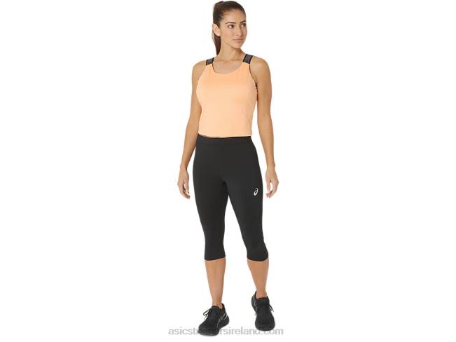 Women\s Fit Sana Cropped Tank Summer Dune Asics XXPD2360