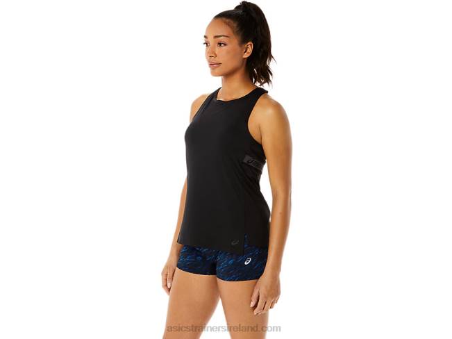 Women\s Fit Sana Tank Performance Black Asics XXPD3465