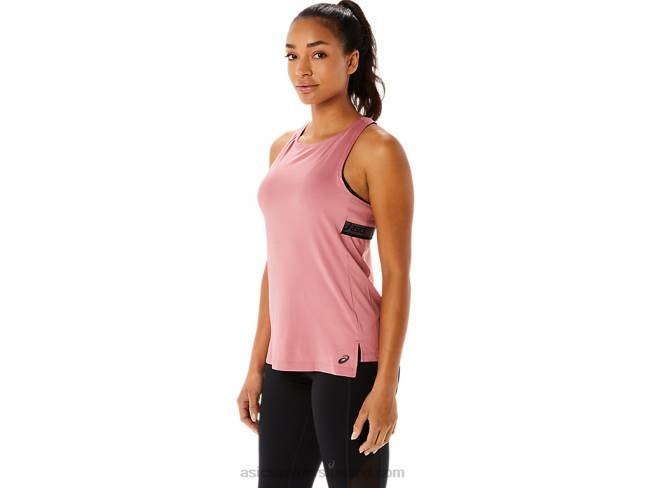 Women\s Fit Sana Tank Smokey Rose Asics XXPD3398