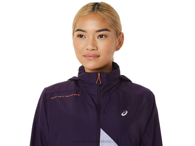 Women\s Fujitrail Anorak Night Shade/Vapor Asics XXPD3084