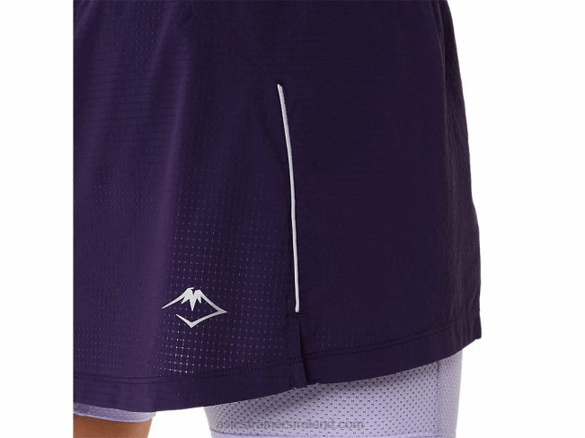 Women\s Fujitrail Skort Night Shade/Vapor Asics XXPD3079