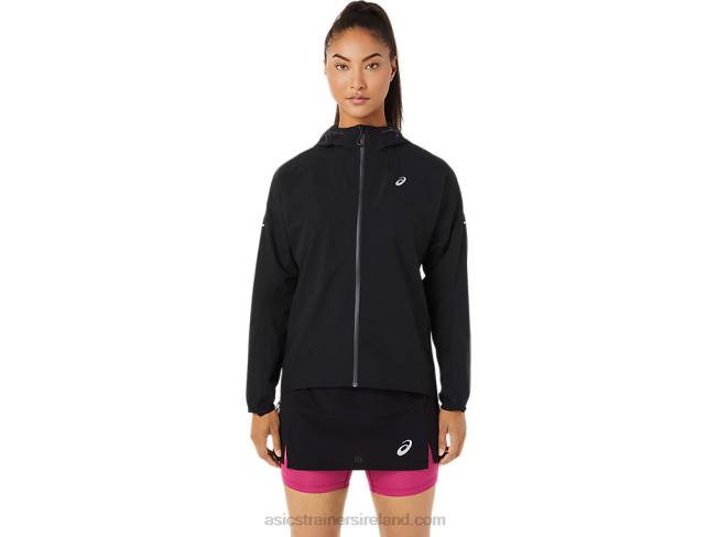 Womens Fujitrail Waterproof Jacket Performance Black Asics XXPD3482