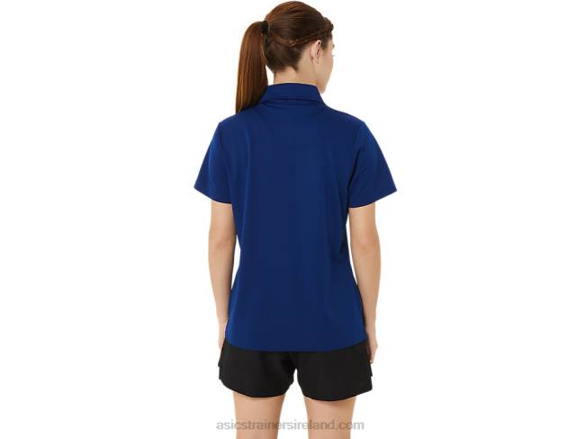 Women\s Hex Gradient Polo Wch Dark Blue(Pantone 281 C) Asics XXPD3214