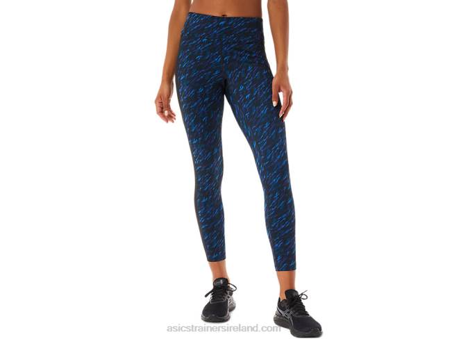 Womens Kate 7/8 Tight Night Shade/Lake Drive Print Asics XXPD3290