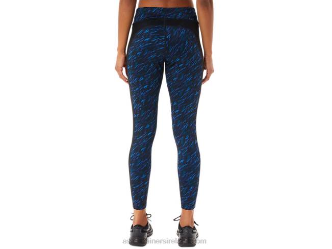 Women\s Kate 7/8 Tight Night Shade/Lake Drive Print Asics XXPD3290