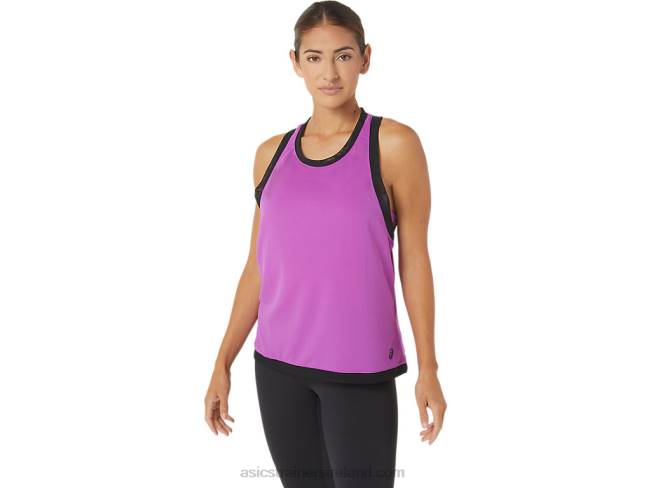 Womens Kate Mesh Tank Orchid Asics XXPD2737