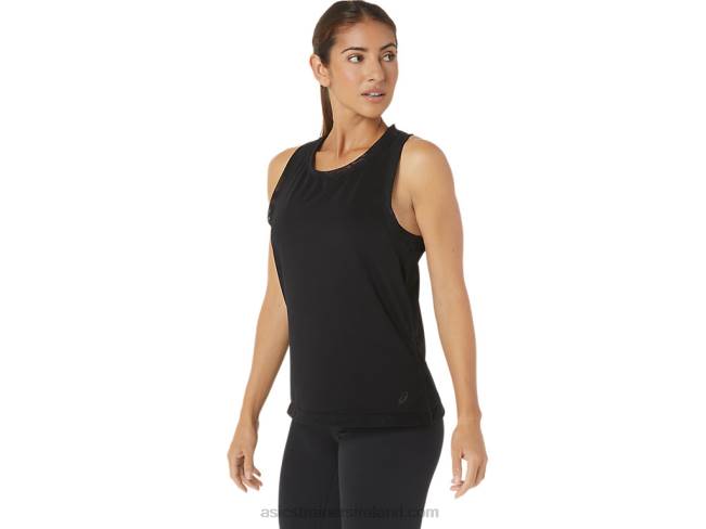 Women\s Kate Mesh Tank Performance Black Asics XXPD2811