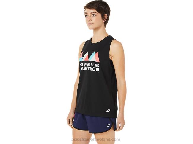 Women\s Lam Ready-Set II Singlet Performance Black Asics XXPD3616