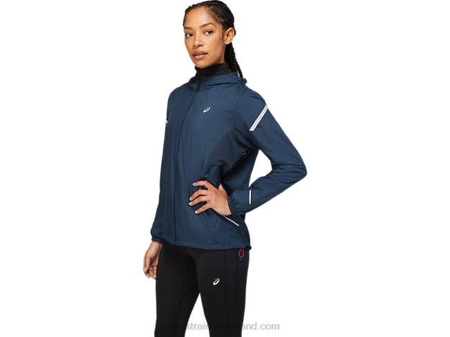 Women\s Lite-Show Jacket French Blue Asics XXPD3678