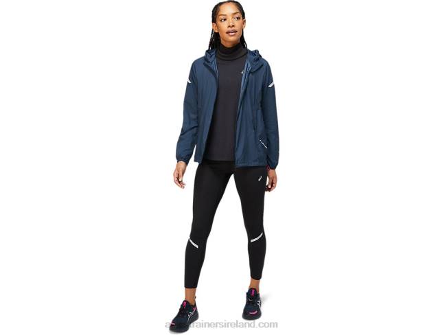 Women\s Lite-Show Jacket French Blue Asics XXPD3678