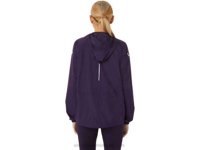 Women\s Lite-Show Jacket Night Shade/Orchid Asics XXPD2790