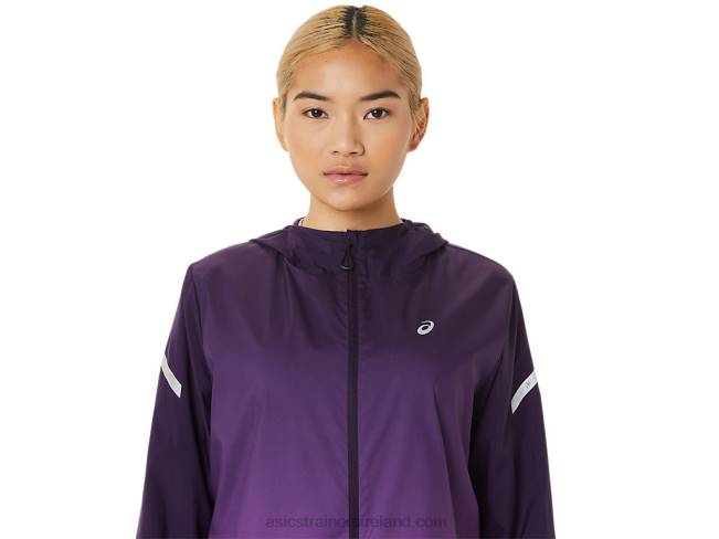 Women\s Lite-Show Jacket Night Shade/Orchid Asics XXPD2790