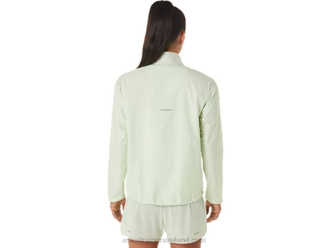 Women\s Lite-Show Jacket Whisper Green/Dusty Purple Asics XXPD2334