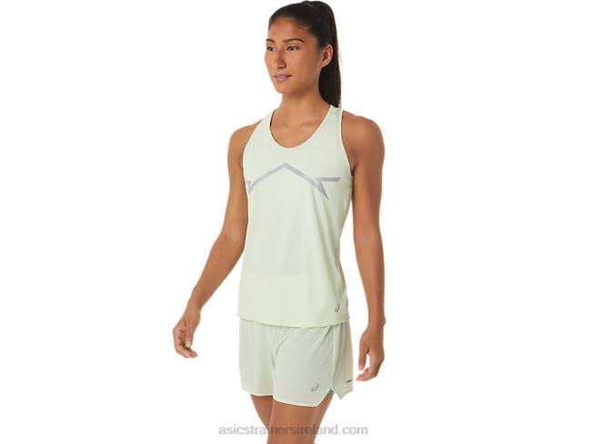 Women\s Lite-Show Tank Whisper Green Asics XXPD2335