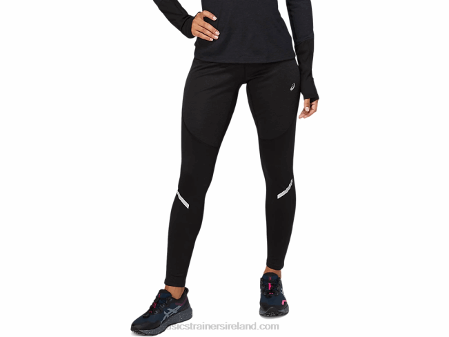 Womens Lite-Show Winter Tight Performance Black Asics XXPD3645