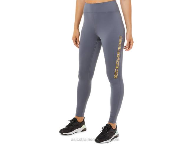 Womens Logo Graphic Tight Metropolis Asics XXPD3375