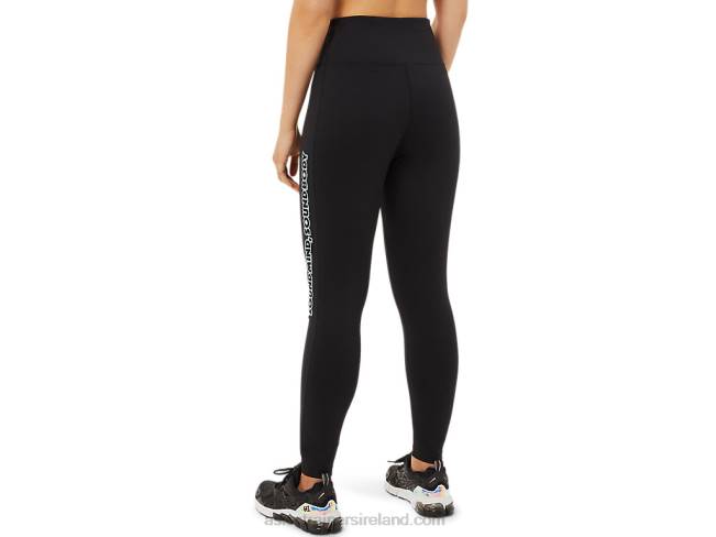 Women\s Logo Graphic Tight Performance Black Asics XXPD3384