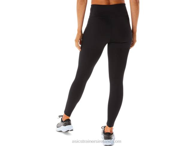 Women\s Logo Graphic Tight Performance Black/Smoke Grey Asics XXPD2925