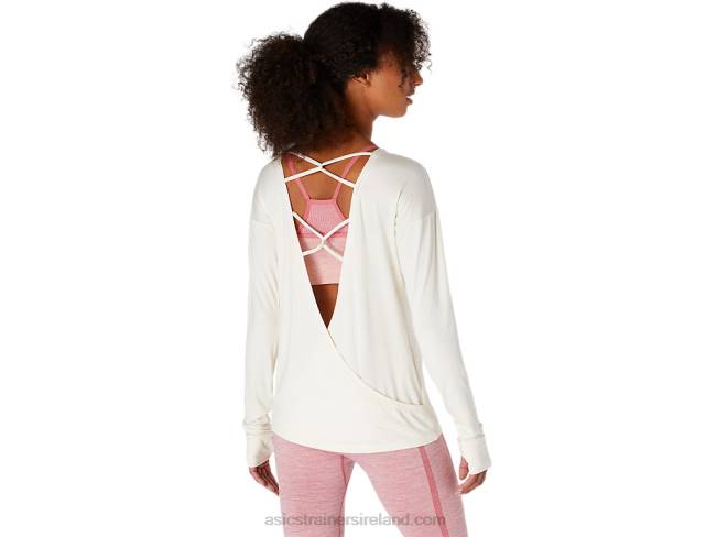 Women\s Long Sleeve Top Birch Asics XXPD3676