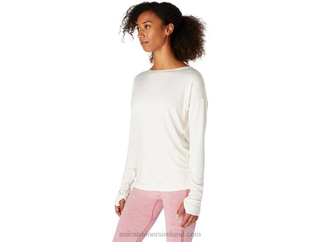 Women\s Long Sleeve Top Birch Asics XXPD3676