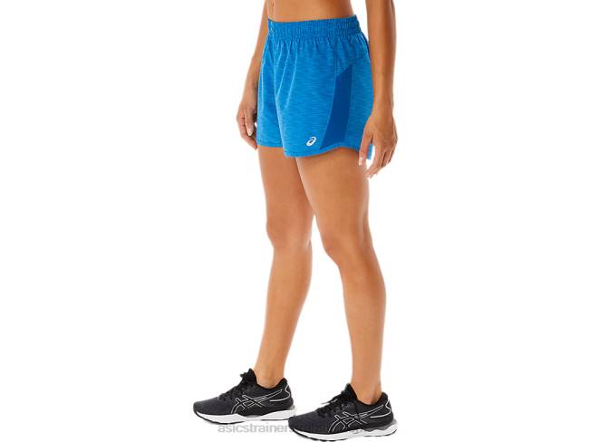 Women\s Lyte Speed 4in Run Short Lake Drive Spacedye Asics XXPD3302