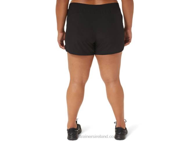 Women\s Lyte Speed 4in Run Short Performance Black Asics XXPD4099