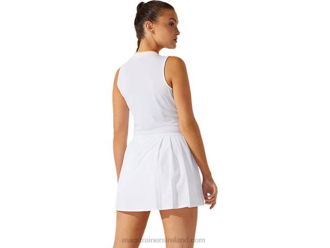 Women\s Match Dress Brilliant White/Brilliant White Asics XXPD4067