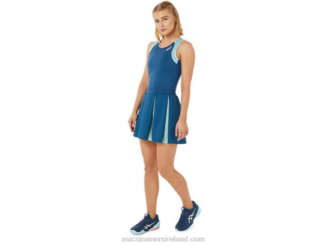 Women\s Match Dress Light Indigo Asics XXPD3502