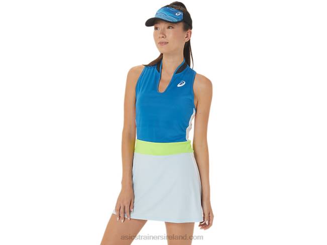 Women\s Match Dress Reborn Blue/Sky Asics XXPD2250