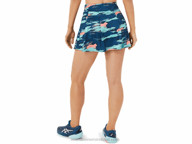 Women\s Match Graphic Skort Light Indigo Asics XXPD3503