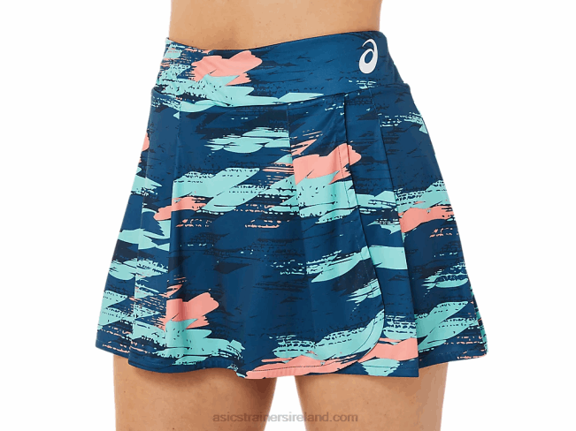 Women\s Match Graphic Skort Light Indigo Asics XXPD3503