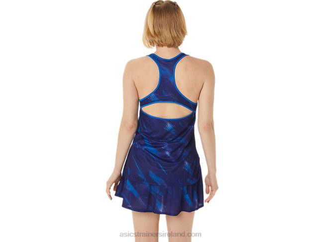 Women\s Match Graphic Tank Dive Blue Asics XXPD3061