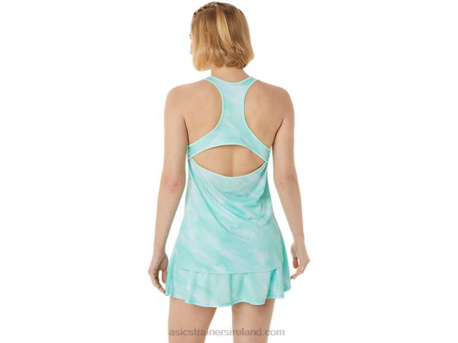 Women\s Match Graphic Tank Fresh Ice Asics XXPD3065